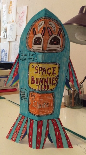 Make Your Own Rocket Comic Book!
