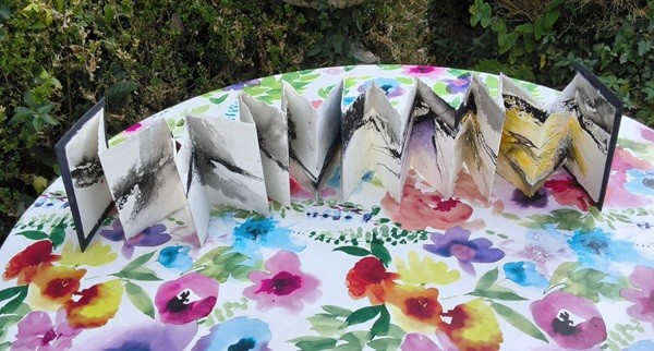 Make a Concertina Book & Paint It!