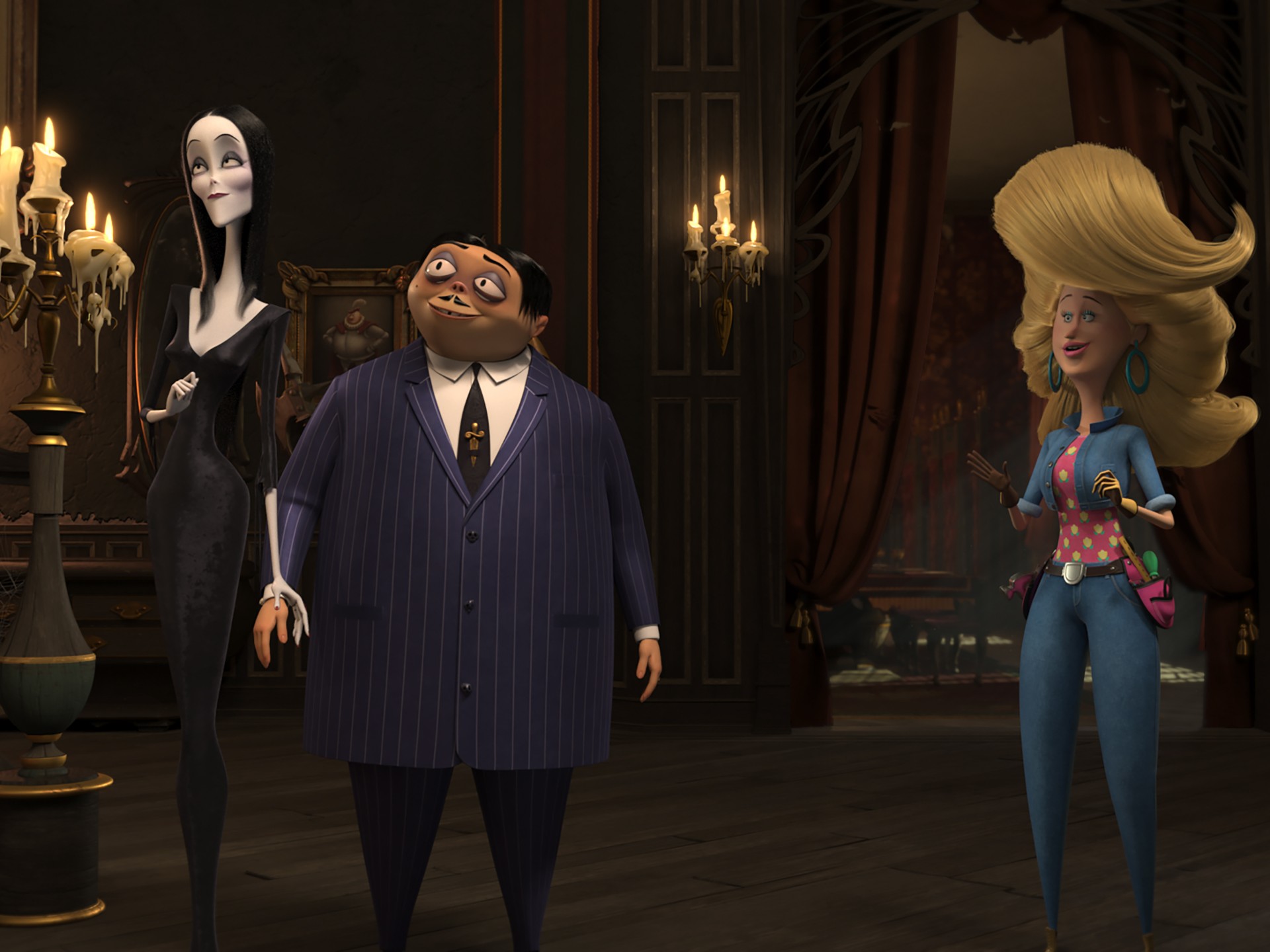 Relaxed Family- The Addams Family