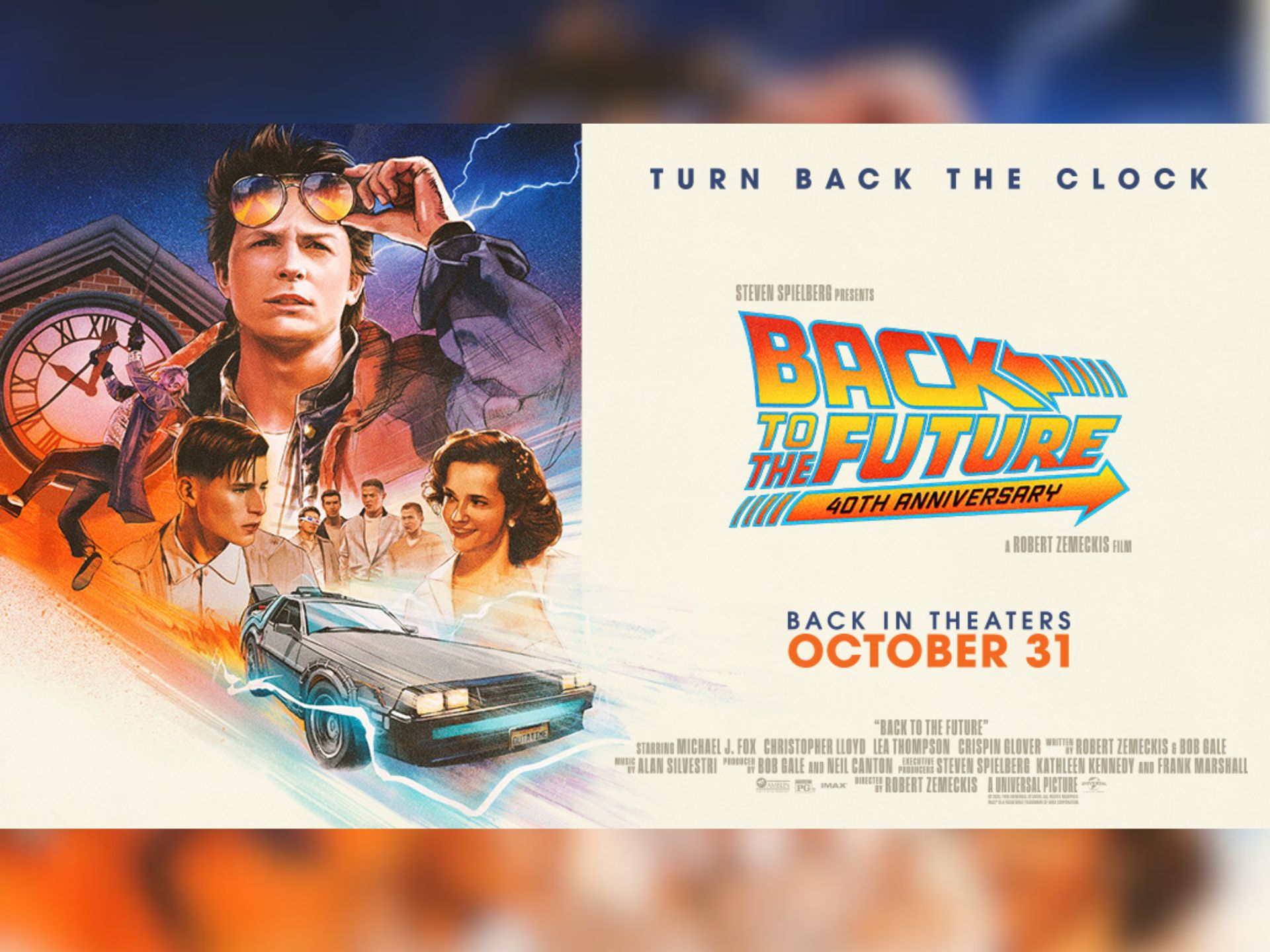 Back to the Future 40th Anniversary