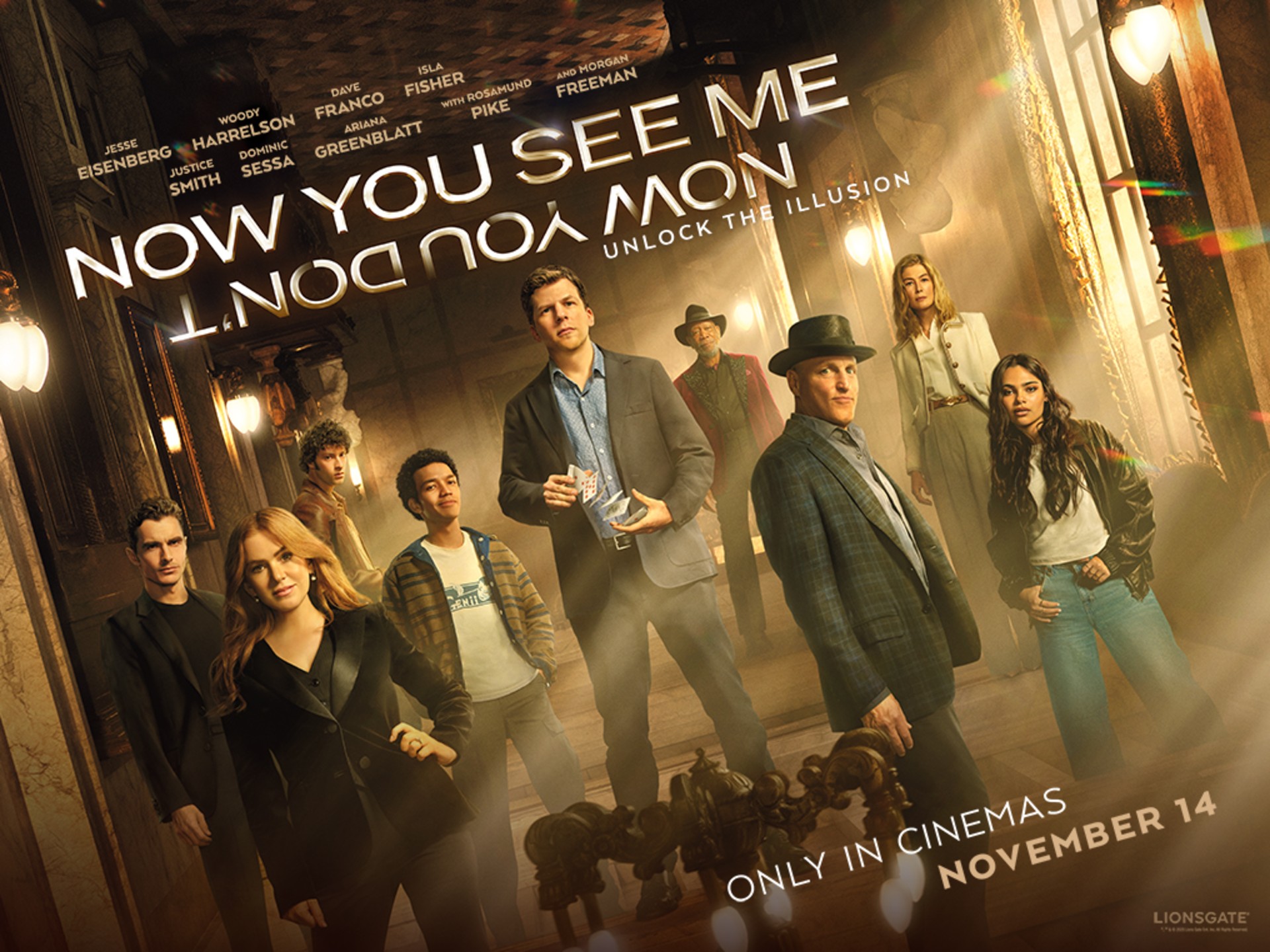 Now You See Me: Now You Don't