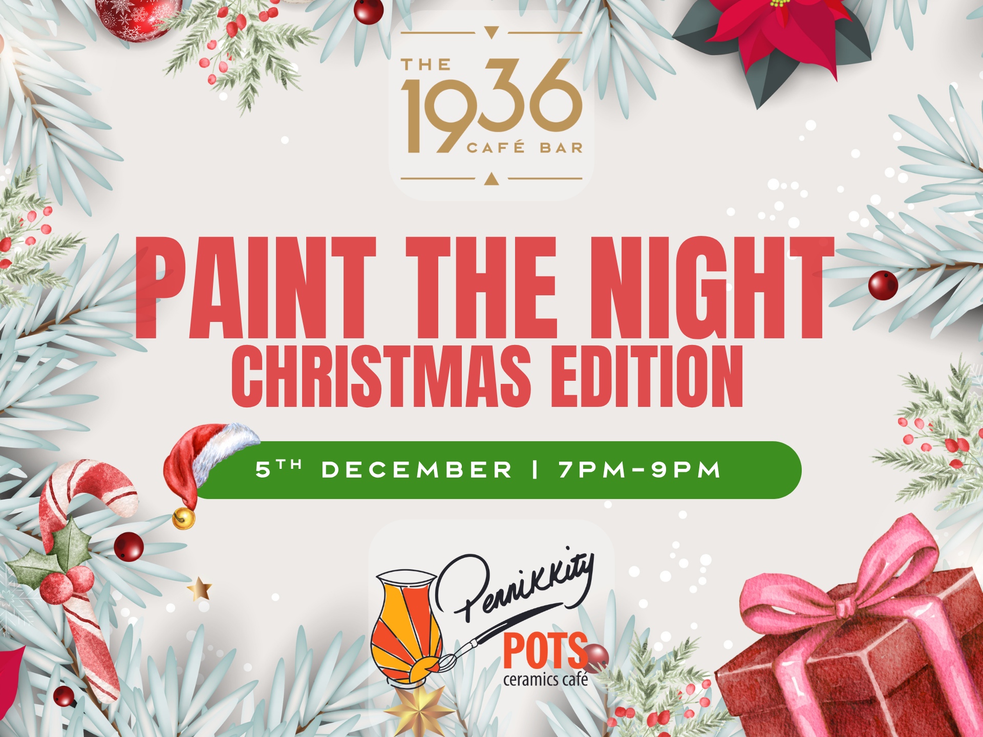 Festive Pottery Painting