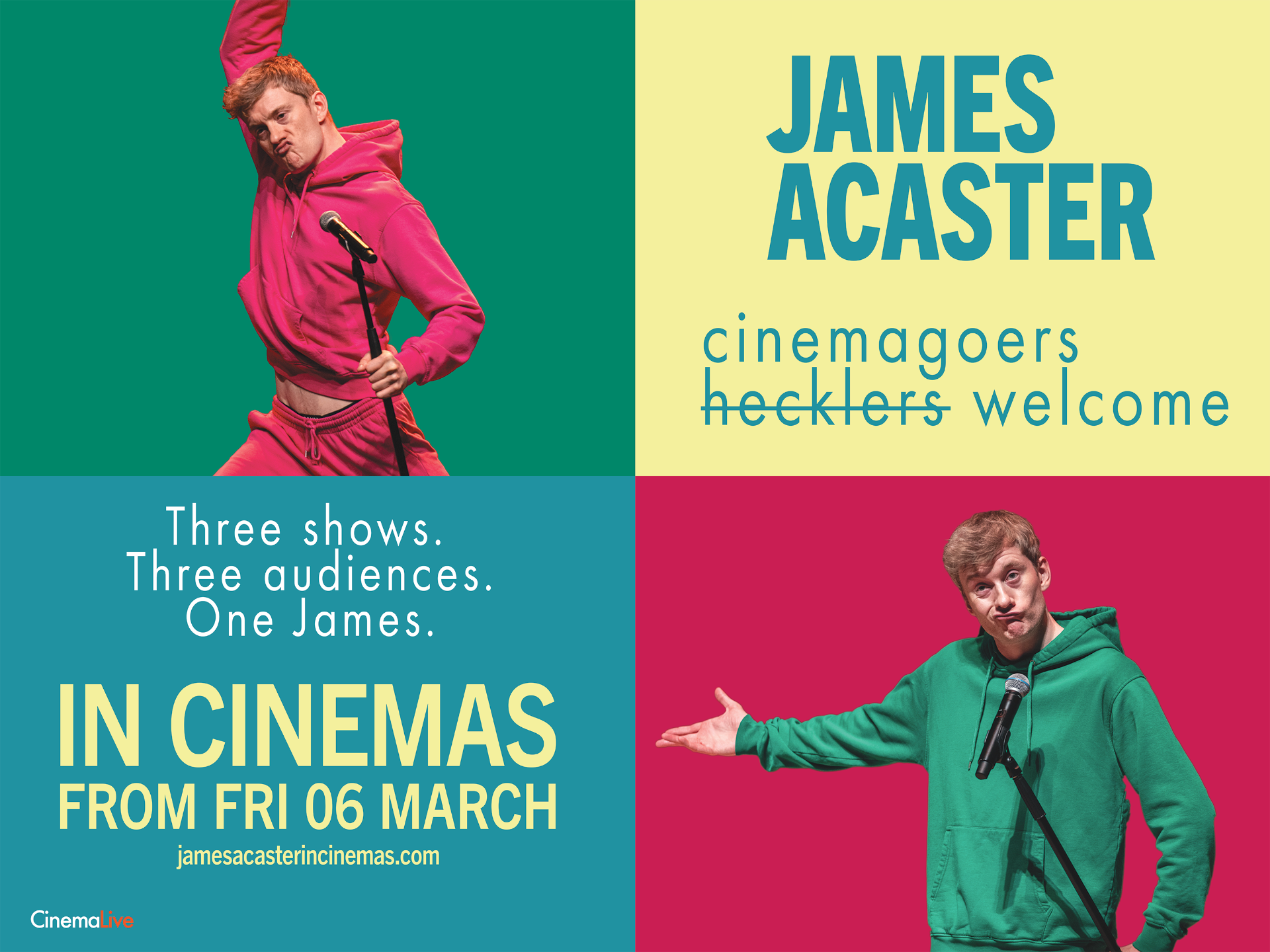 James Acaster: Cinemagoers Welcome