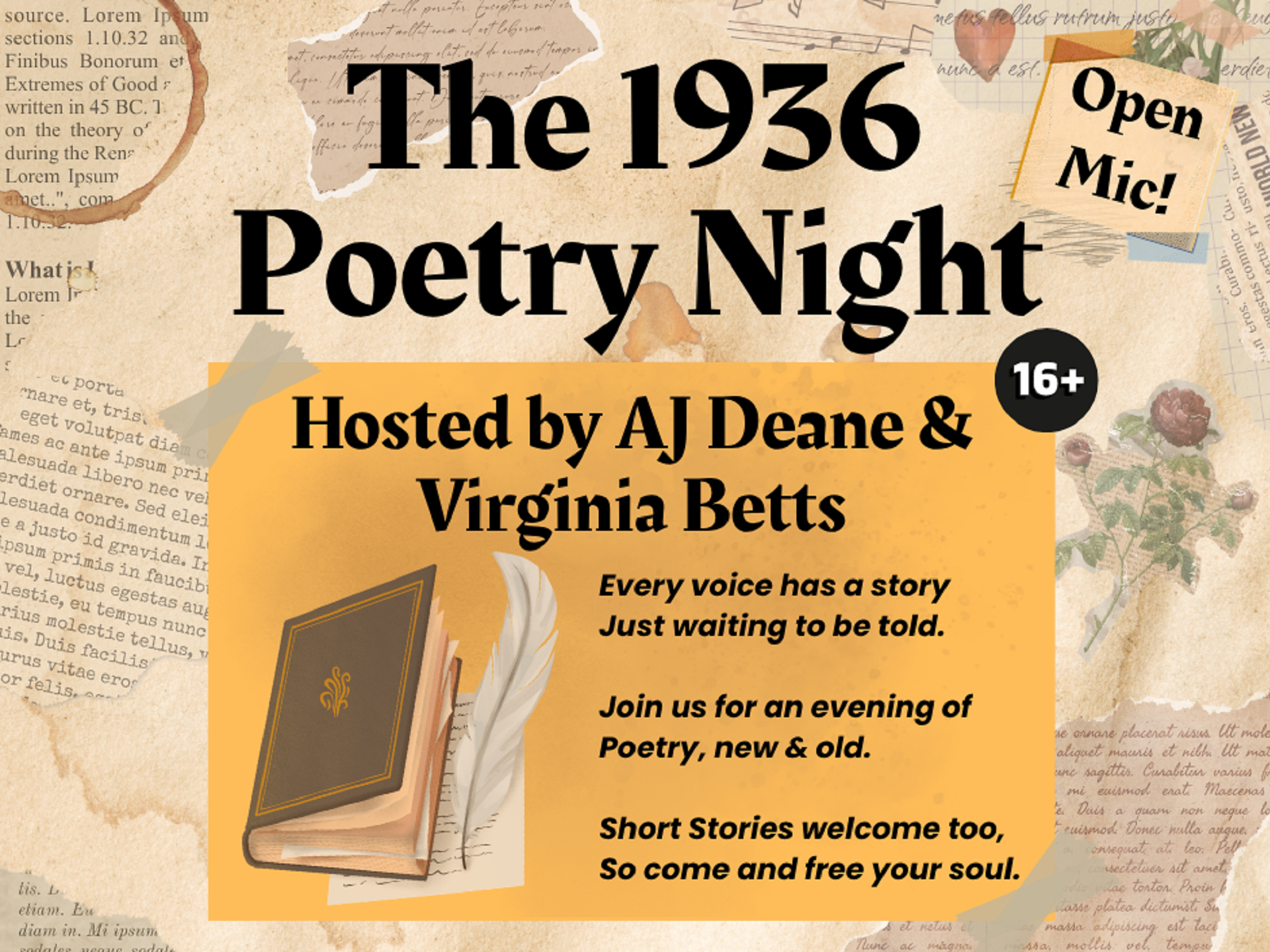 The 1936 Poetry Night