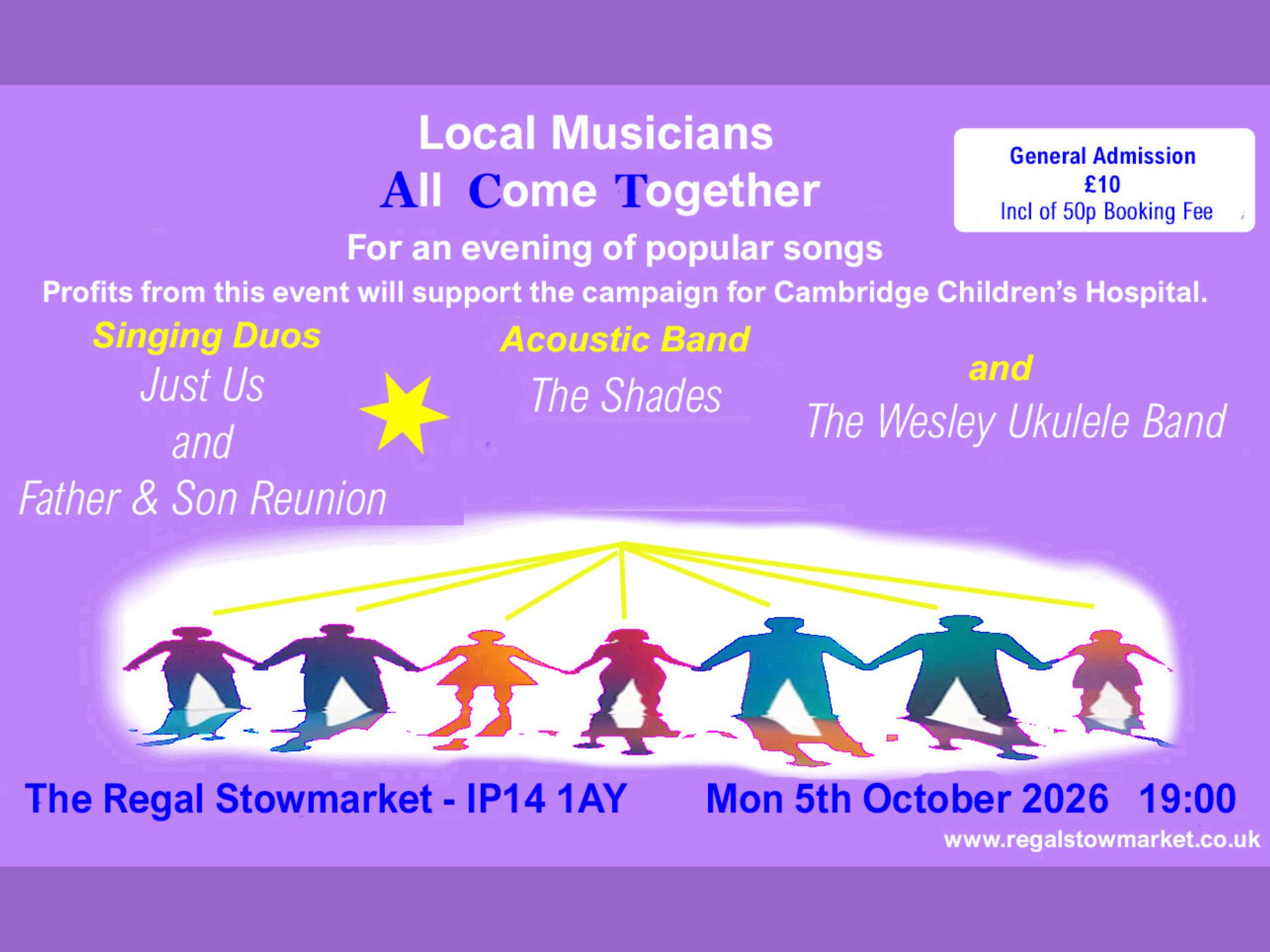 Charity Event: Local Musicians perform Memorable Songs 