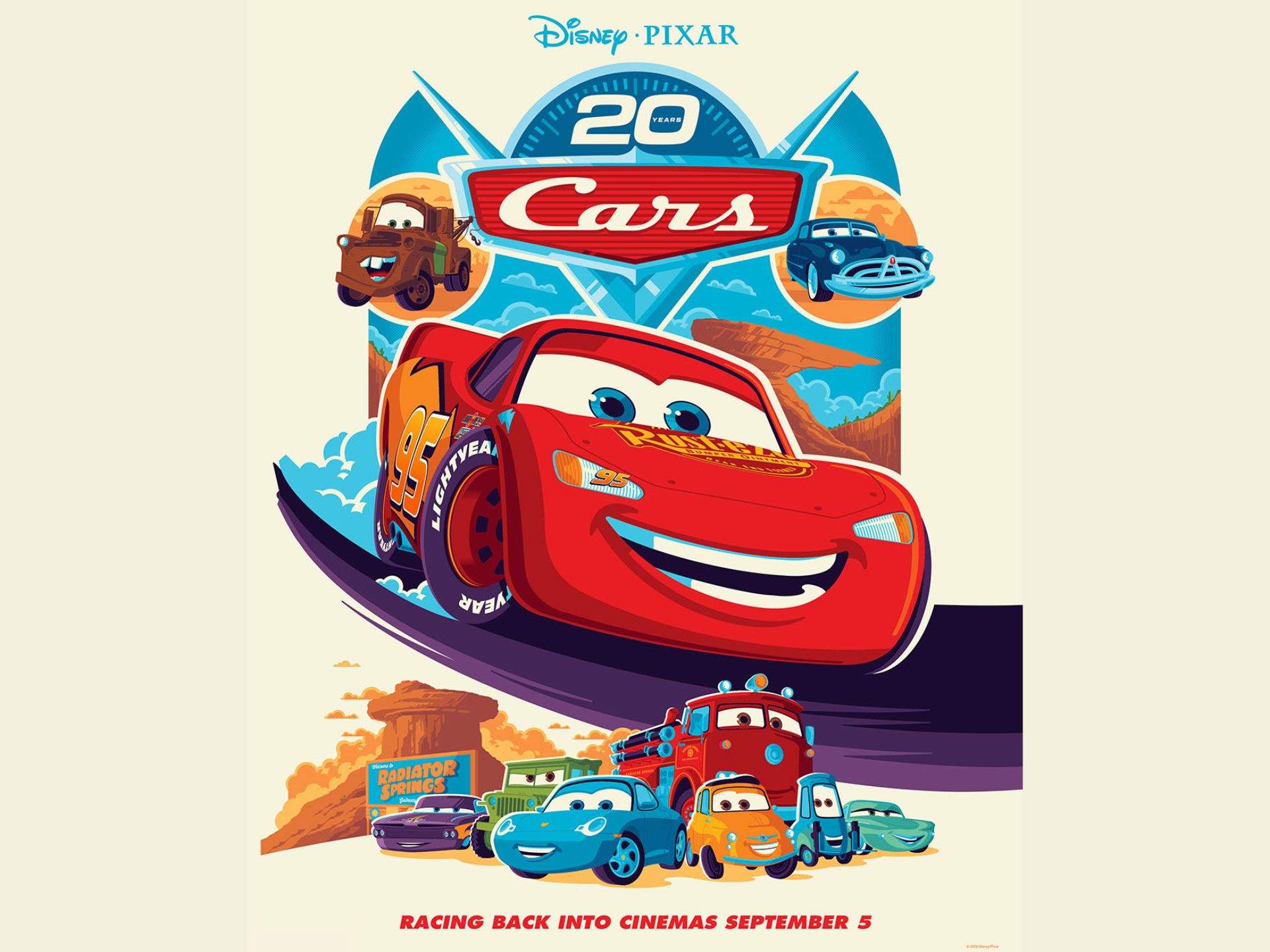 Regal Rewind Cars- 20th Anniversary