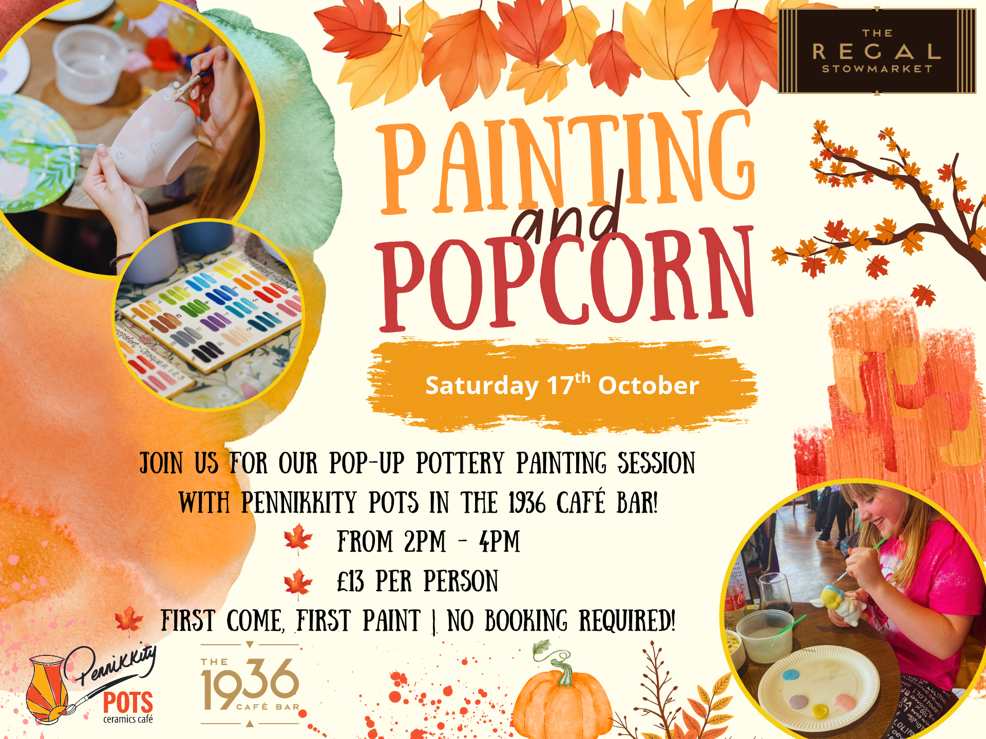 October Painting & Popcorn