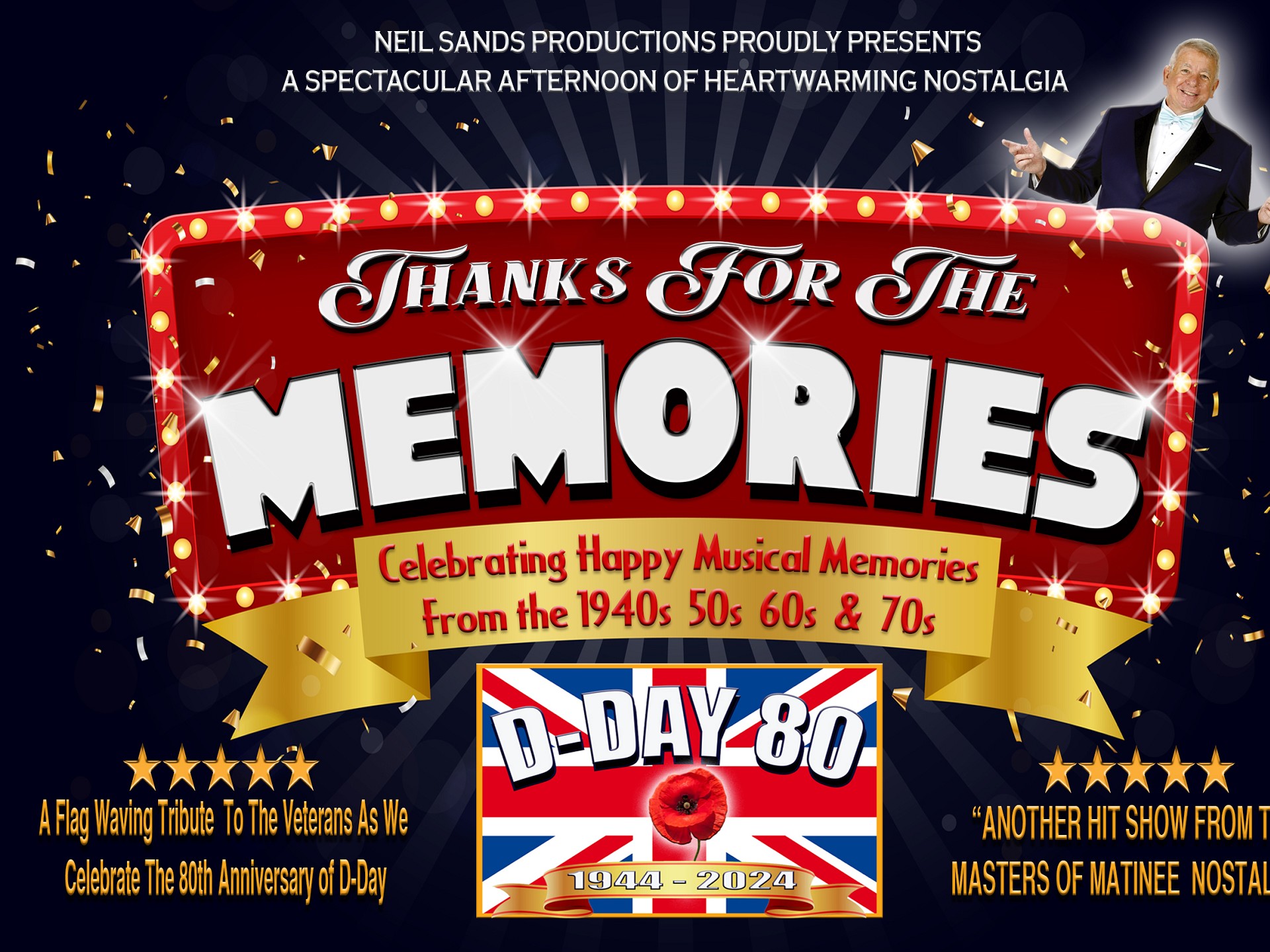 Neil Sands Presents: Thanks For The Memories 