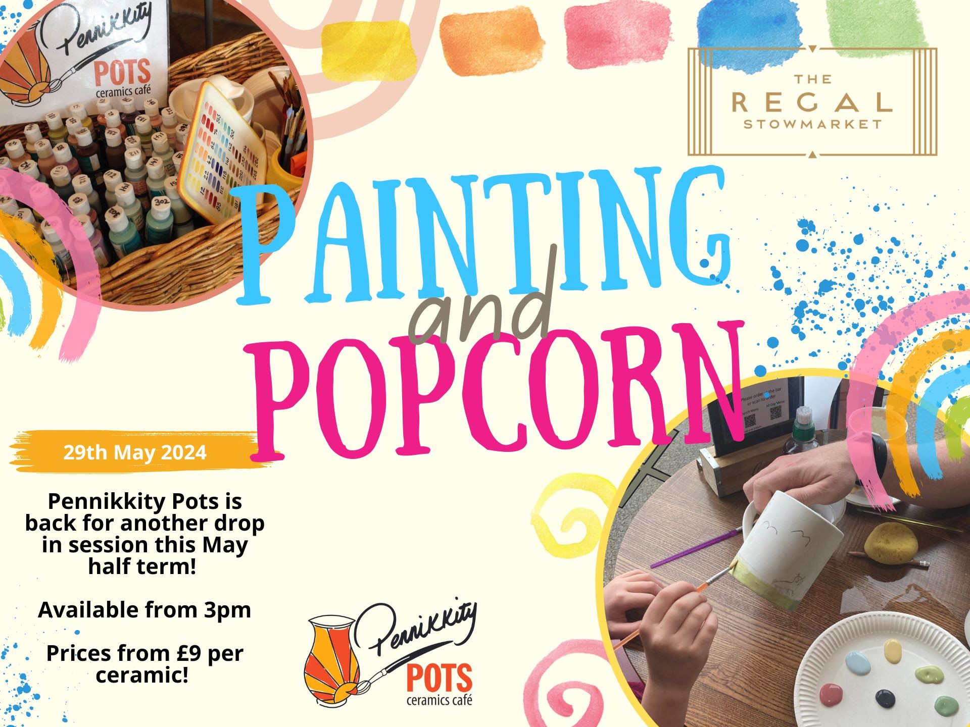 Painting and Popcorn