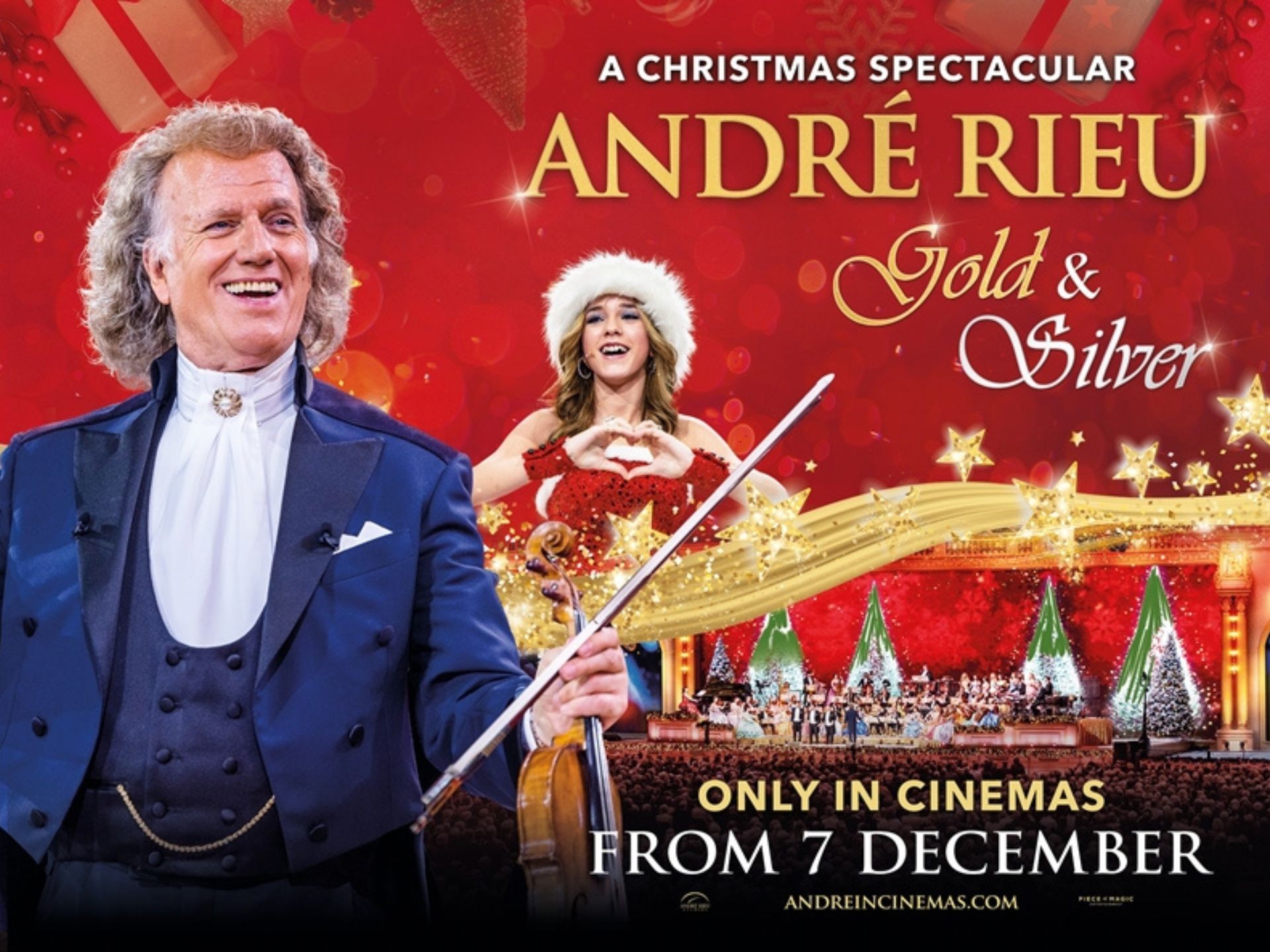 André Rieu's 2024 Christmas Concert: Gold & Silver