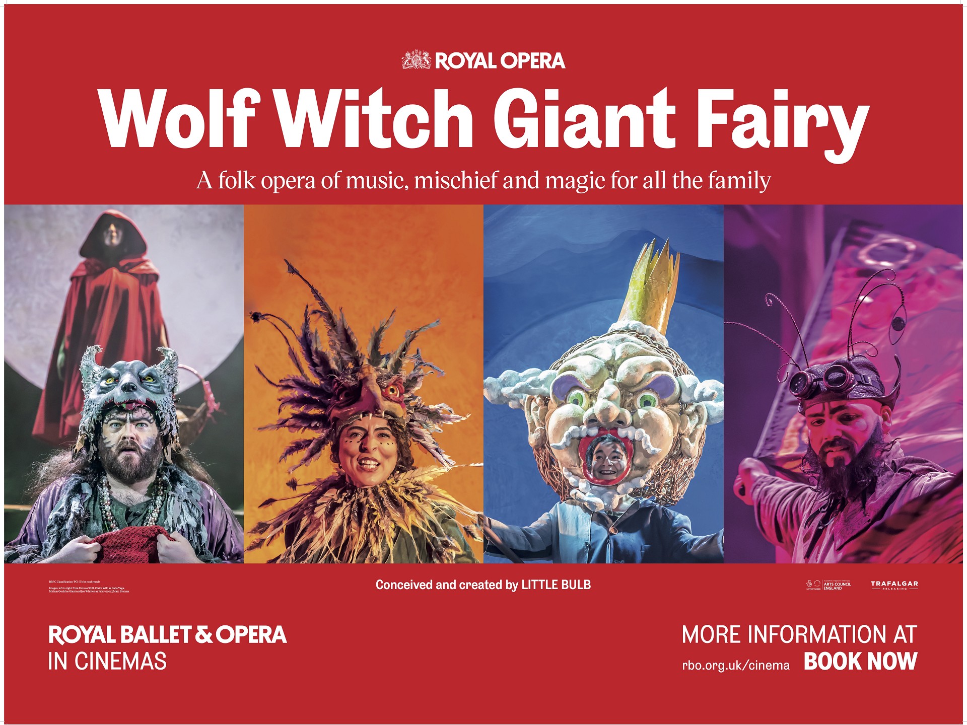 Royal Ballet & Opera: Wolf Witch Giant Fairy