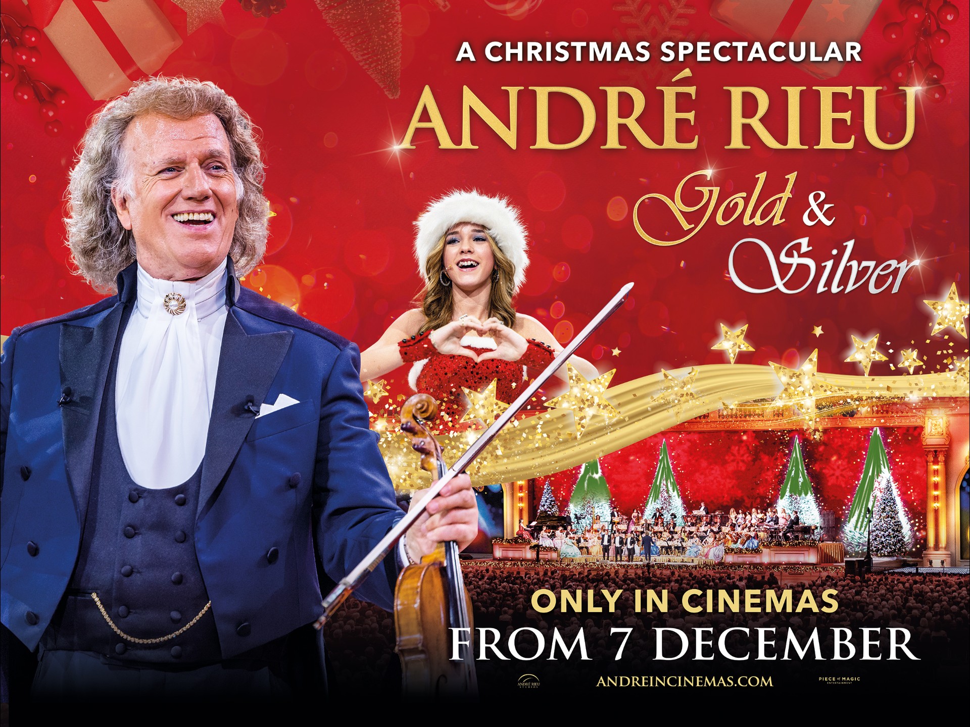 André Rieu's 2024 Christmas Concert: Gold & Silver