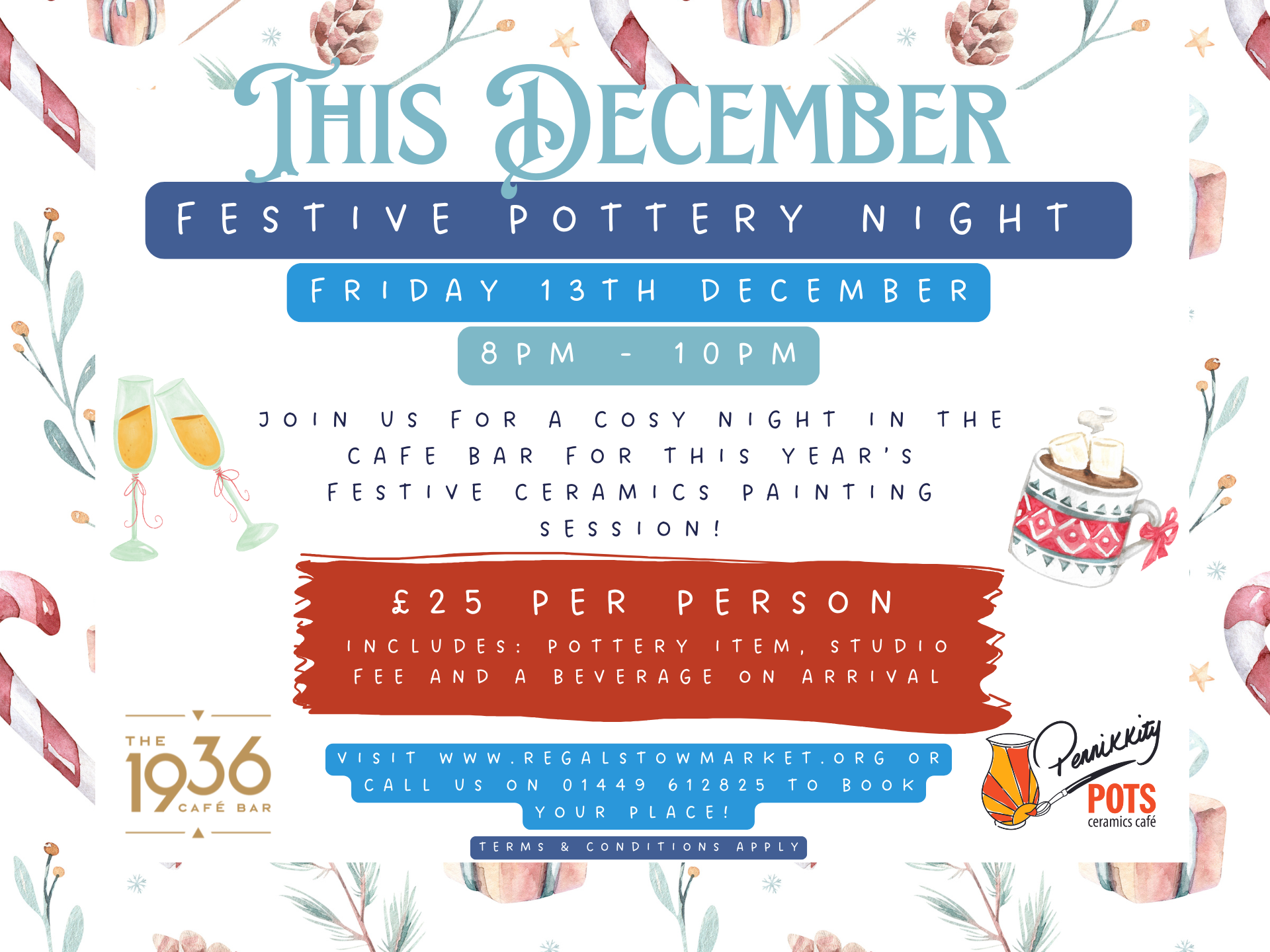 Festive Pottery Night 