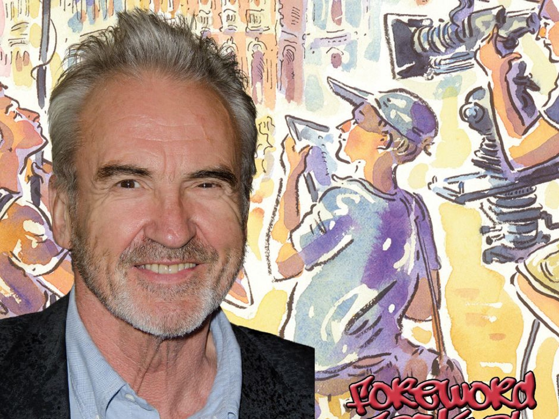 Larry Lamb in conversation with Camilla Barnes