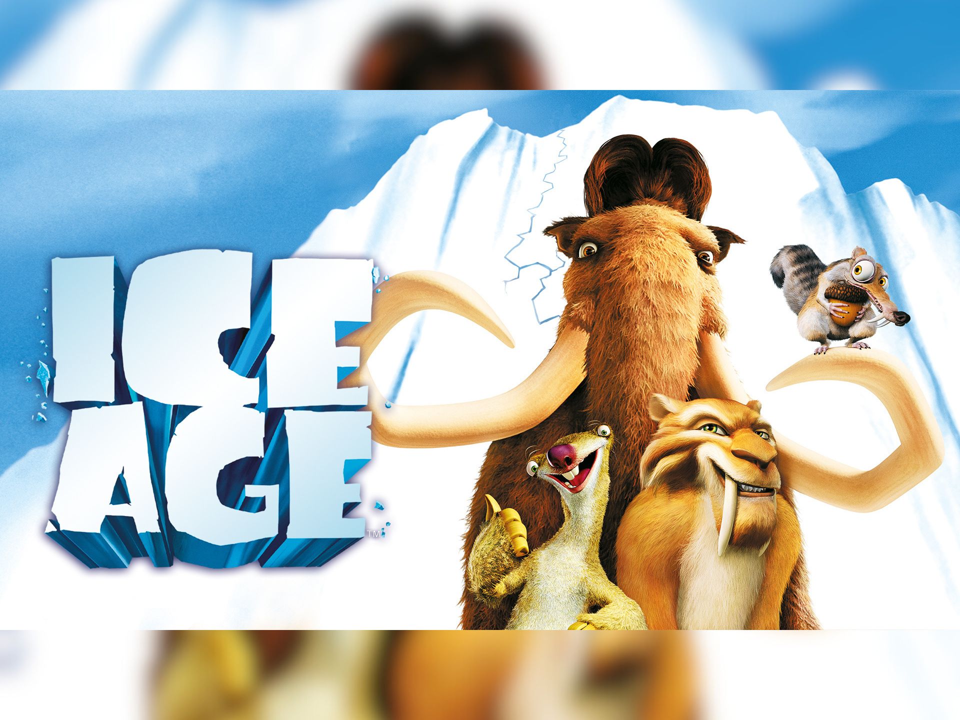 Family Relaxed- Ice Age