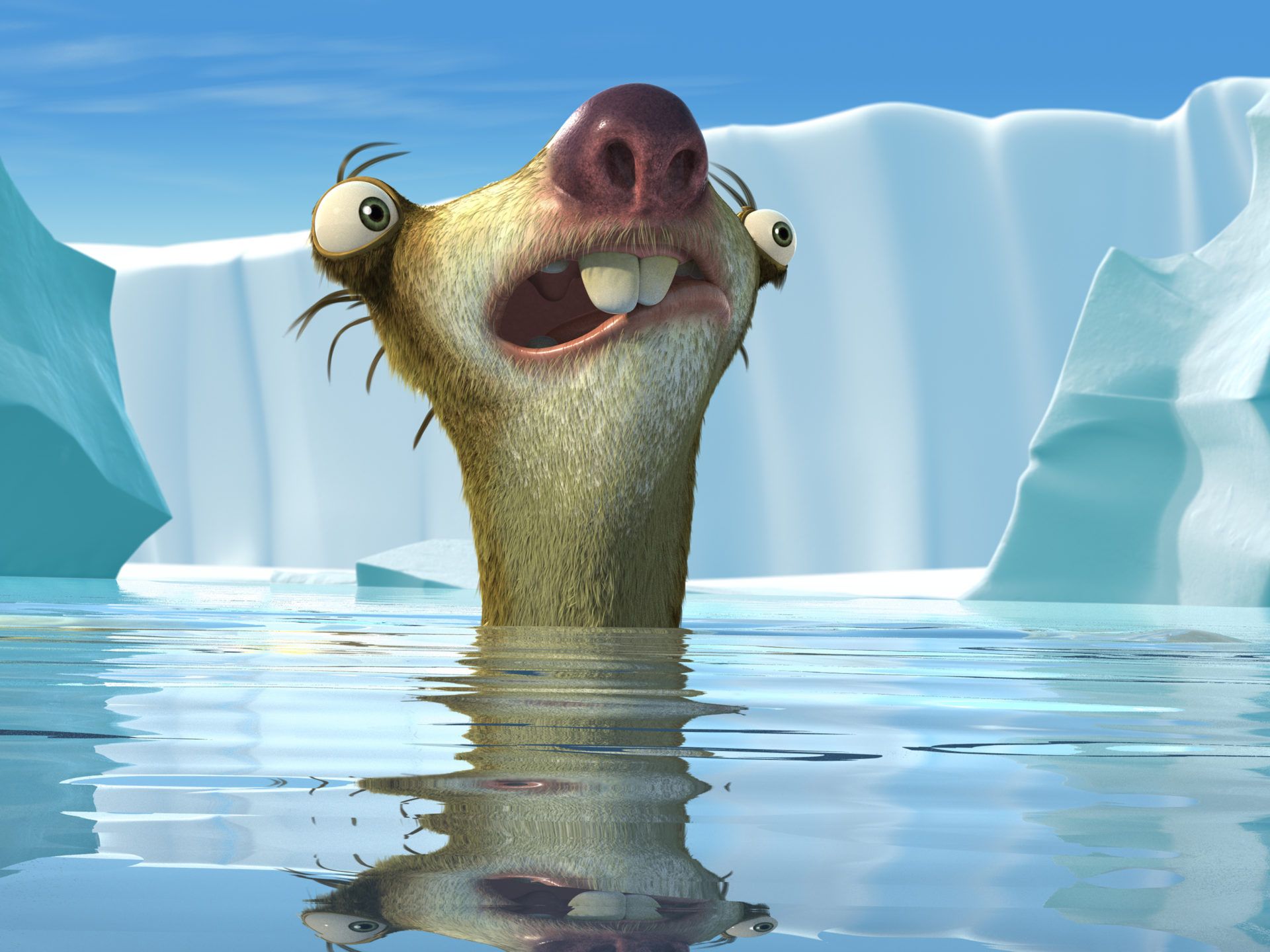 Family Relaxed- Ice Age