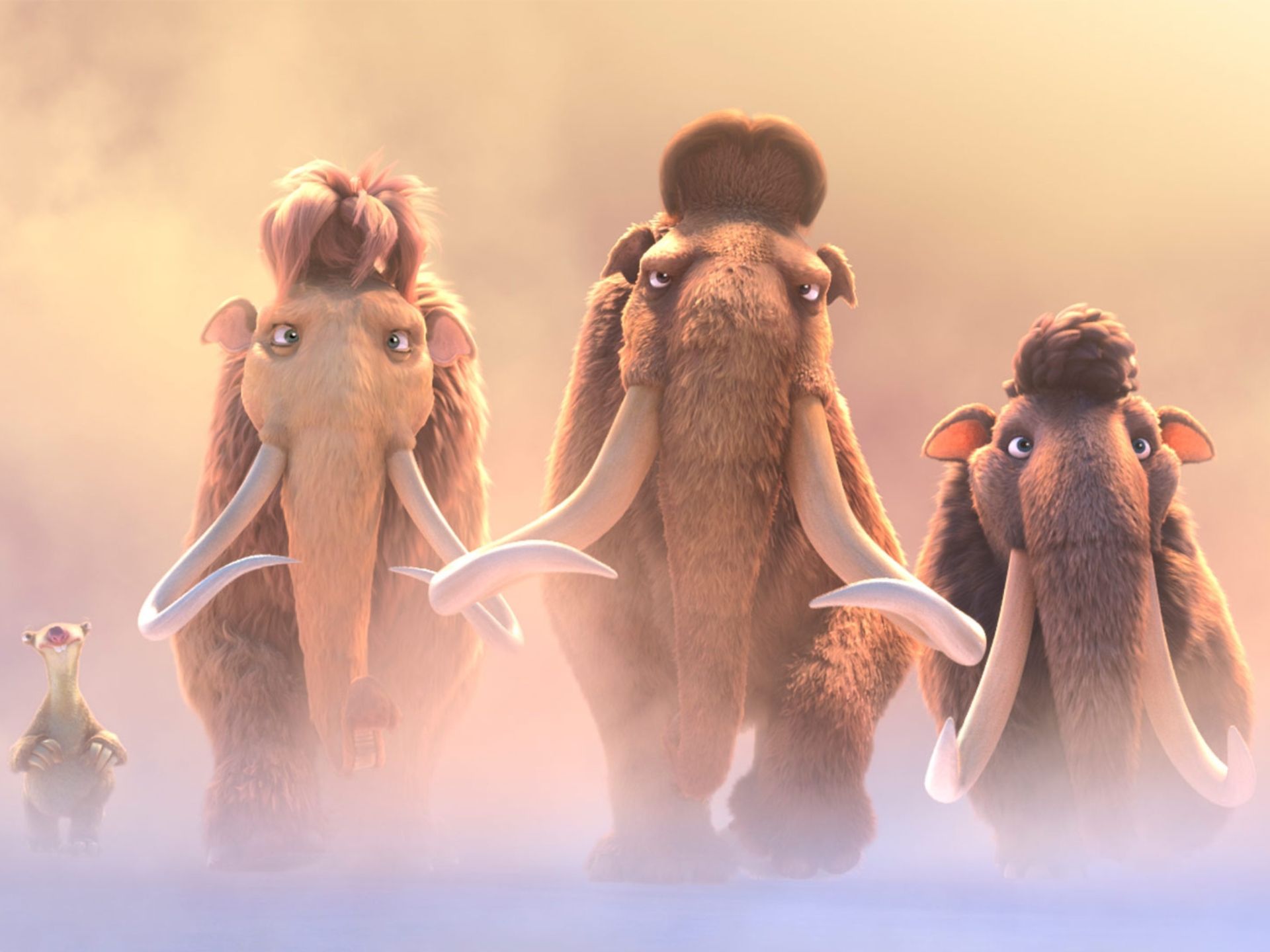 Family Relaxed- Ice Age - Collision Course