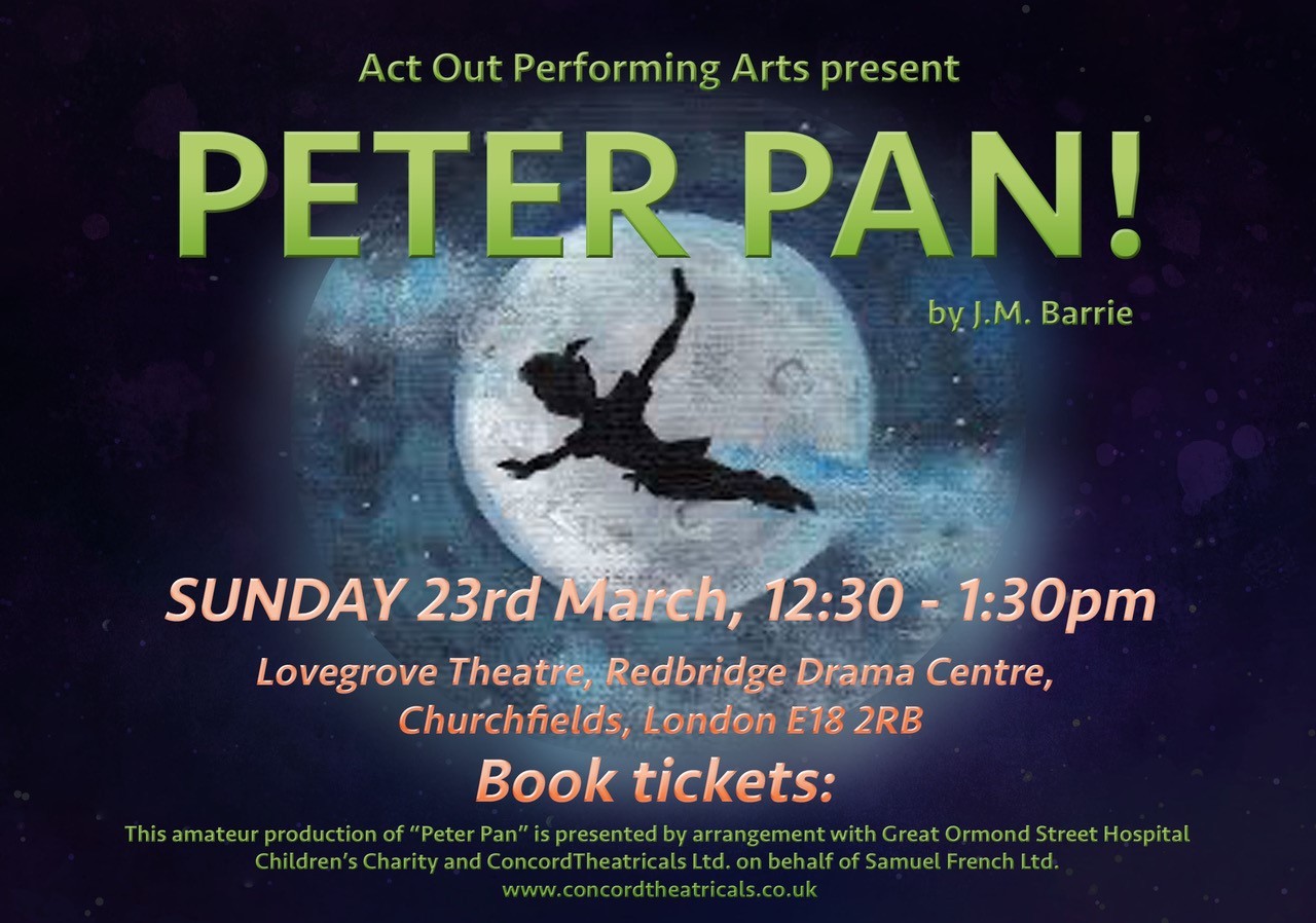 Act Out Performing Arts presents... Peter Pan!