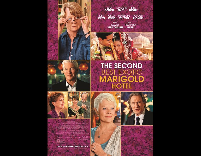 The Second Best Exotic Marigold Hotel