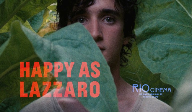 HAPPY AS LAZZARO