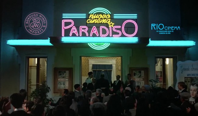 Borough Wine presents Vino Kino - Cinema Paradiso + Wine Tasting