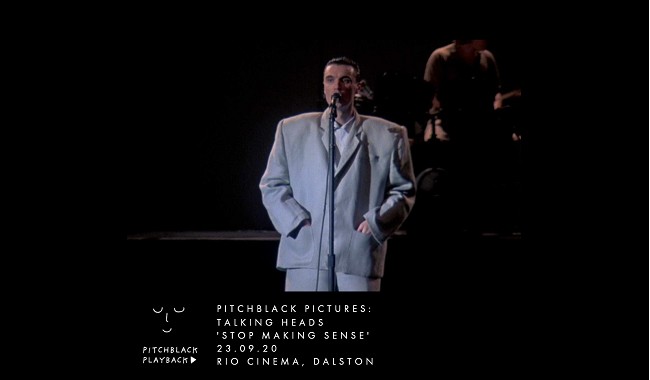 Pitchblack Pictures: Talking Heads Stop Making Sense