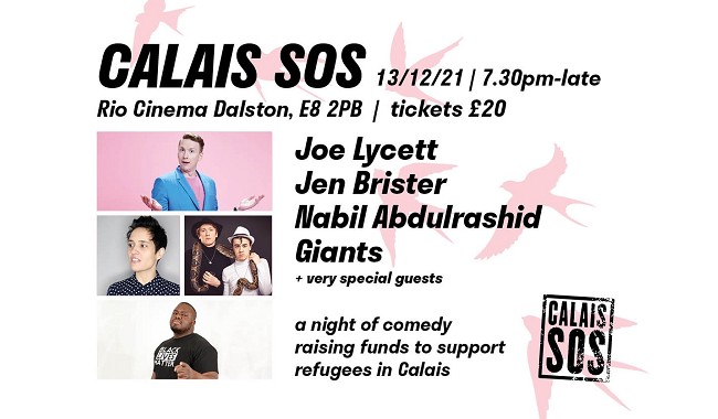 CALAIS SOS COMEDY NIGHT (IN AID OF CALAIS APPEAL).