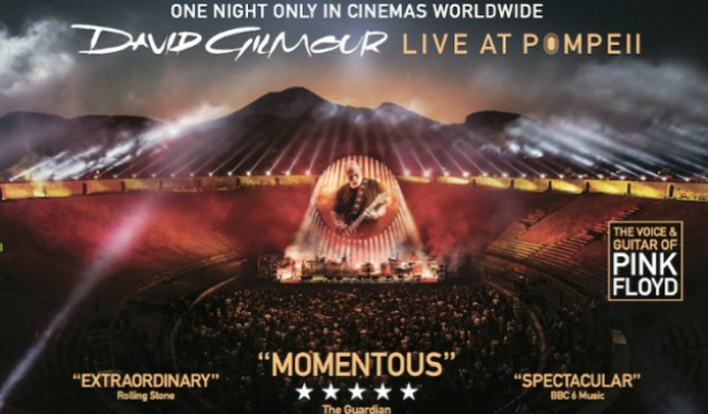 DAVID GILMOUR LIVE AT POMPEII