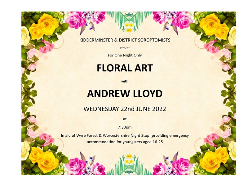 Floral Art with Andrew Lloyd