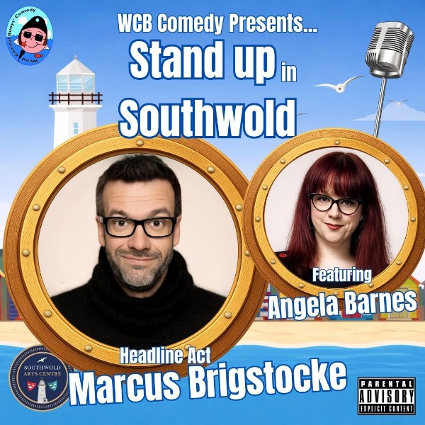 WCB Comedy Stand Up in Southwold: Angela Barnes and Martin Brigstocke