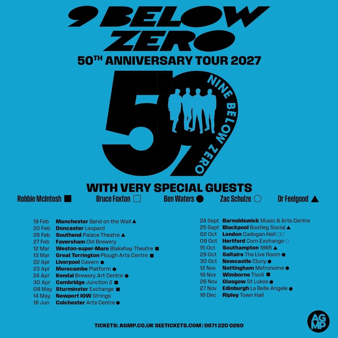 9 Below Zero 50th Anniversary Tour