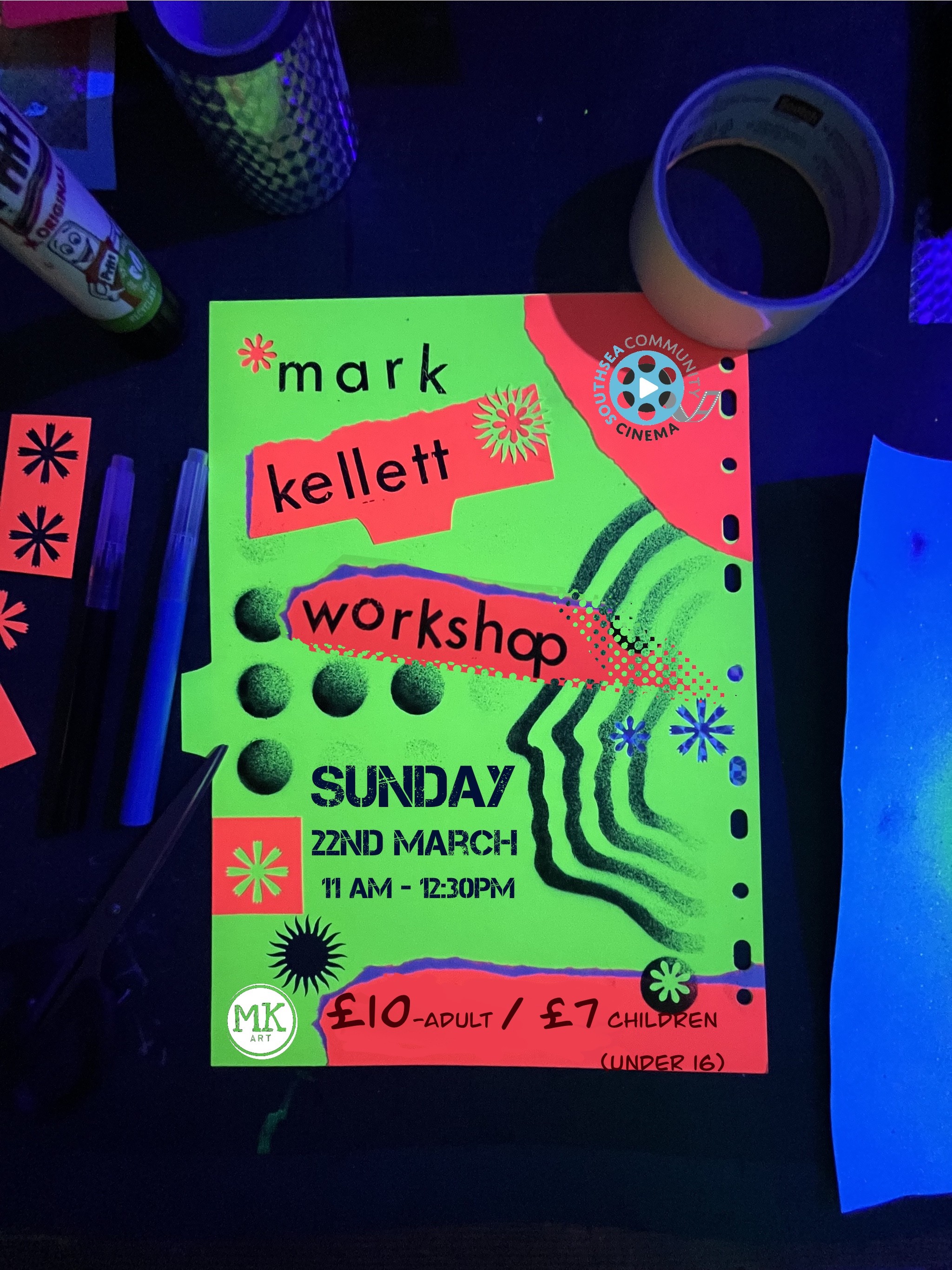 Mark Kellet Workshop