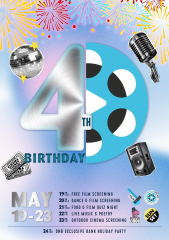 Cinema Birthday Party