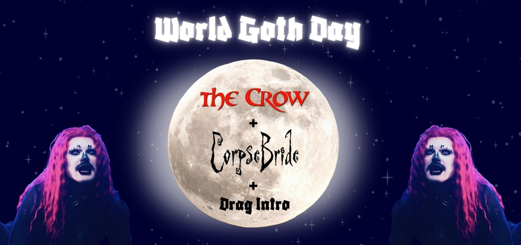 The Crow & Corpse Bride + Goth Drag Intro