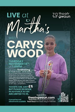 Live at Martha's with Carys Wood