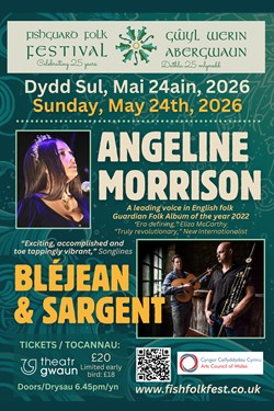 Fishguard Folk Festival-Angeline Morrison / Loïc Bléjaen & Tad Sargent