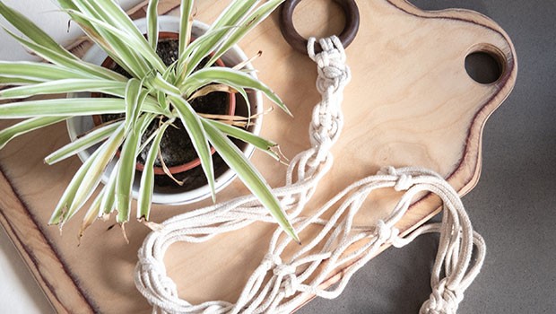 Do. Make. Mend: Make a Macrame Plant Hanger