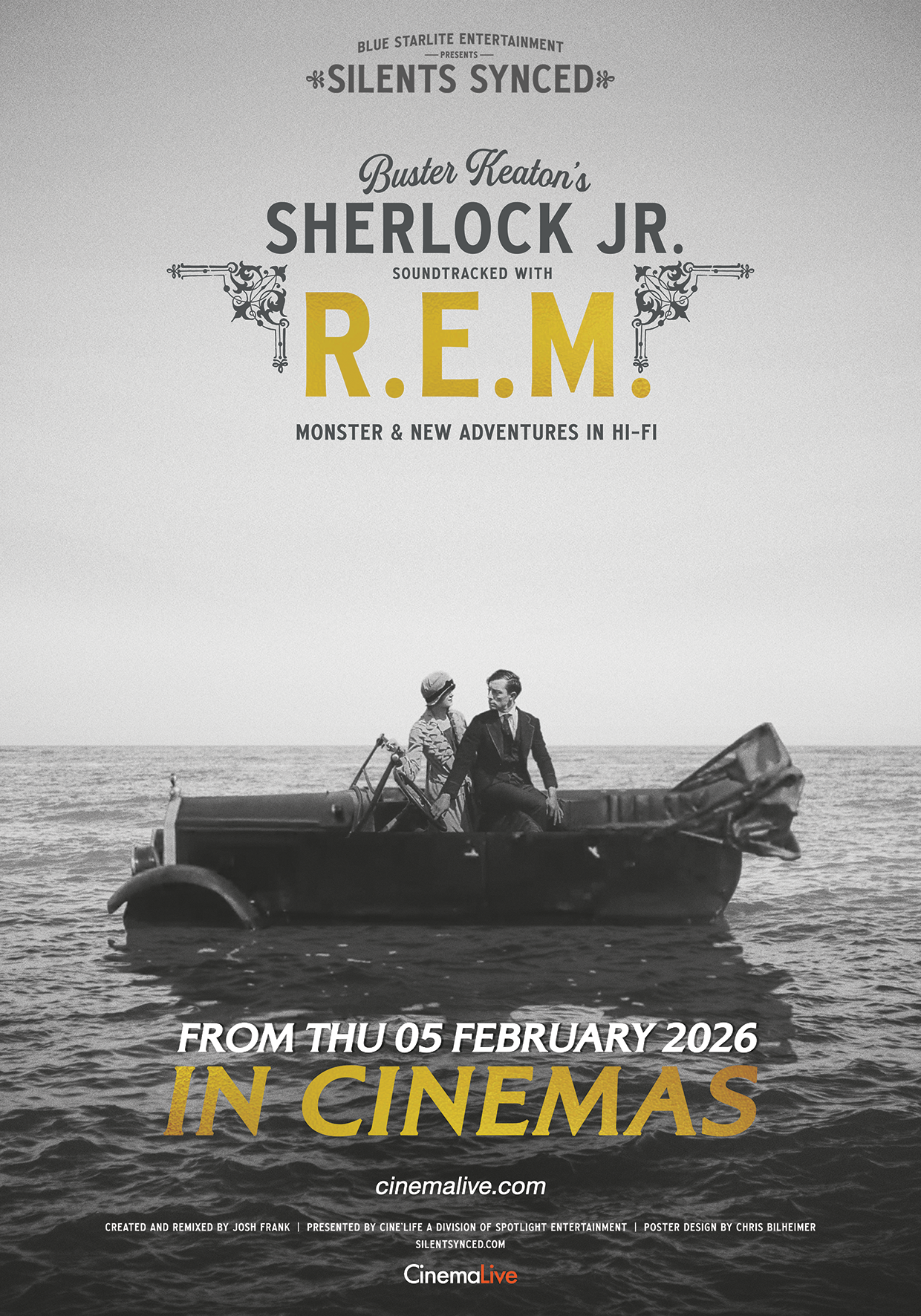 R.E.M. X Buster Keaton's Sherlock Jr