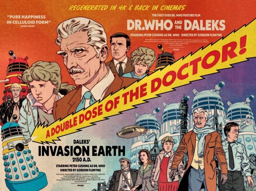 Dr Who & The Daleks/Daleks Invasion Earth 2150A.D. - Double-Bill