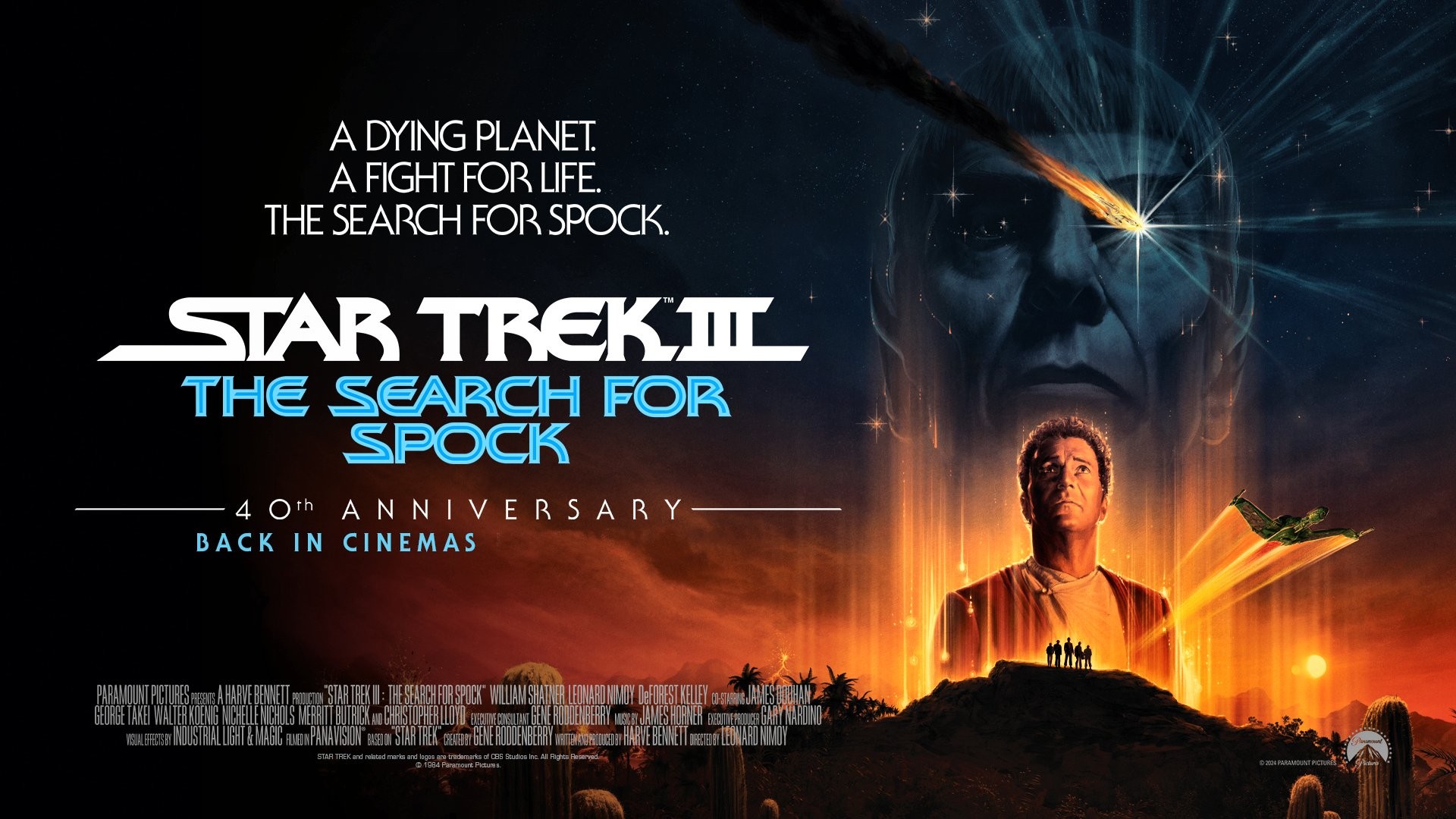 Star Trek 3 - The Search for Spock 40th Anniversary