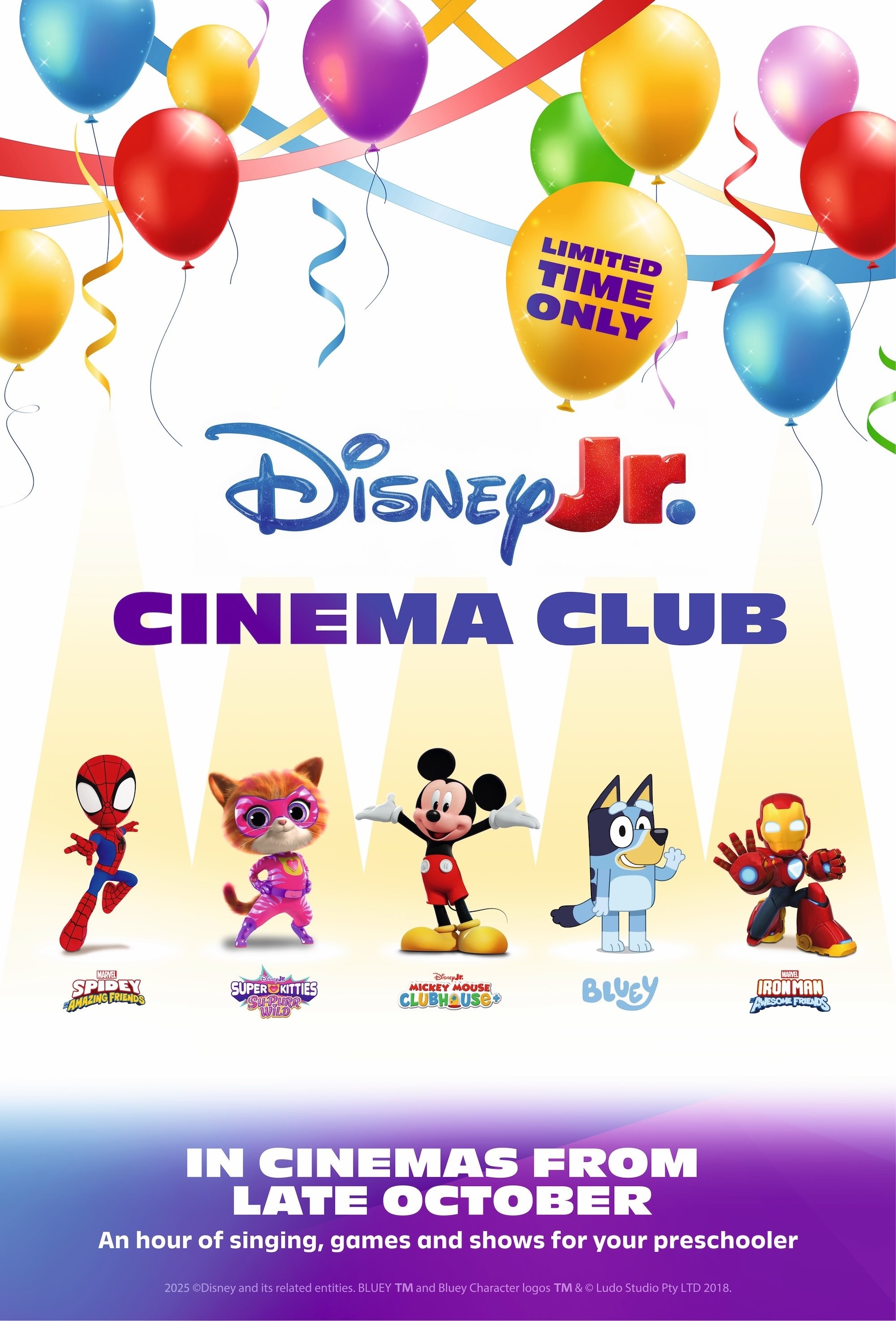 Disney Junior Cinema Club 2025 - £5 tickets!