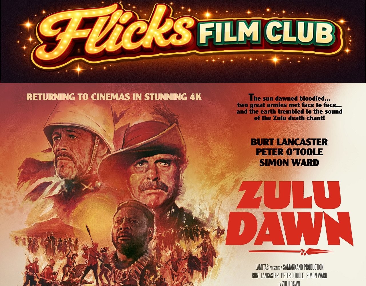 ZULU DAWN - (1979) 4K Re-Release