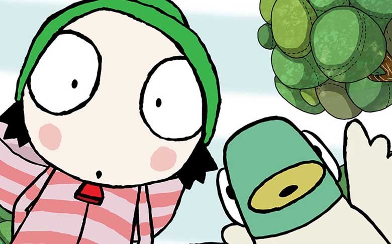 Sarah and Duck on the Big Screen