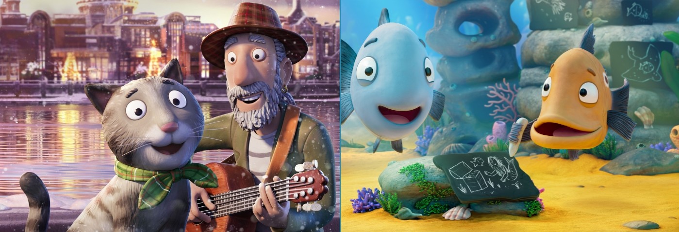 Tabby McTat & Tiddler 