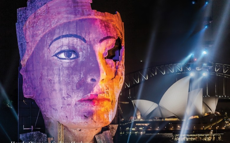 Aida on Sydney Harbour.
